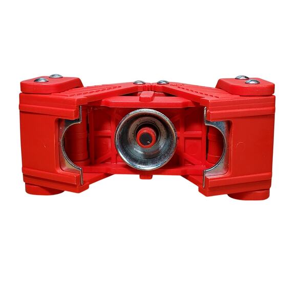 Made in Italy Bottle Capper Red Double Handle Beer Kombucha Soda Capping - Picture 2 of 6